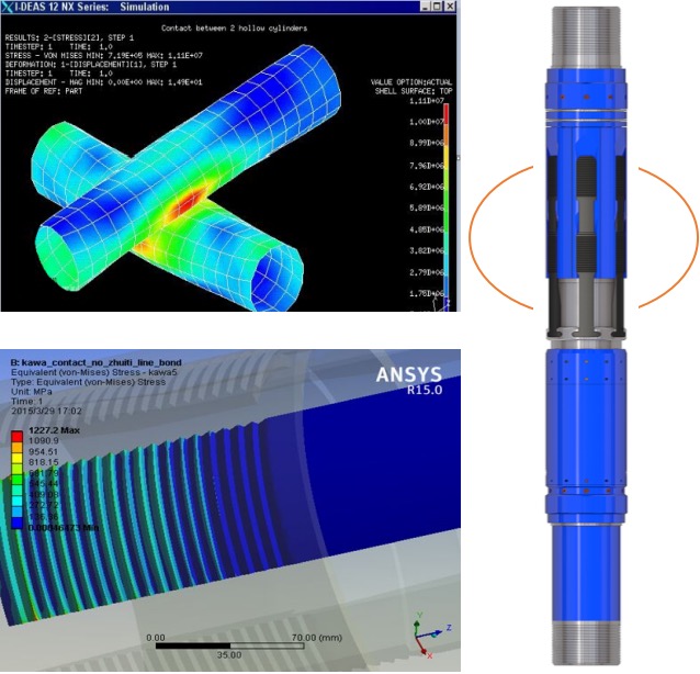 Hong Series Rotating Liner Hanger Top Packer Cement Operation Hanger